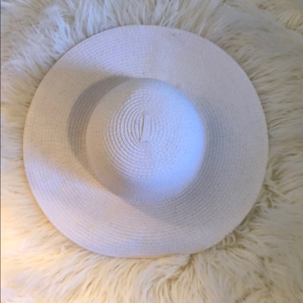 White Floppy Hat